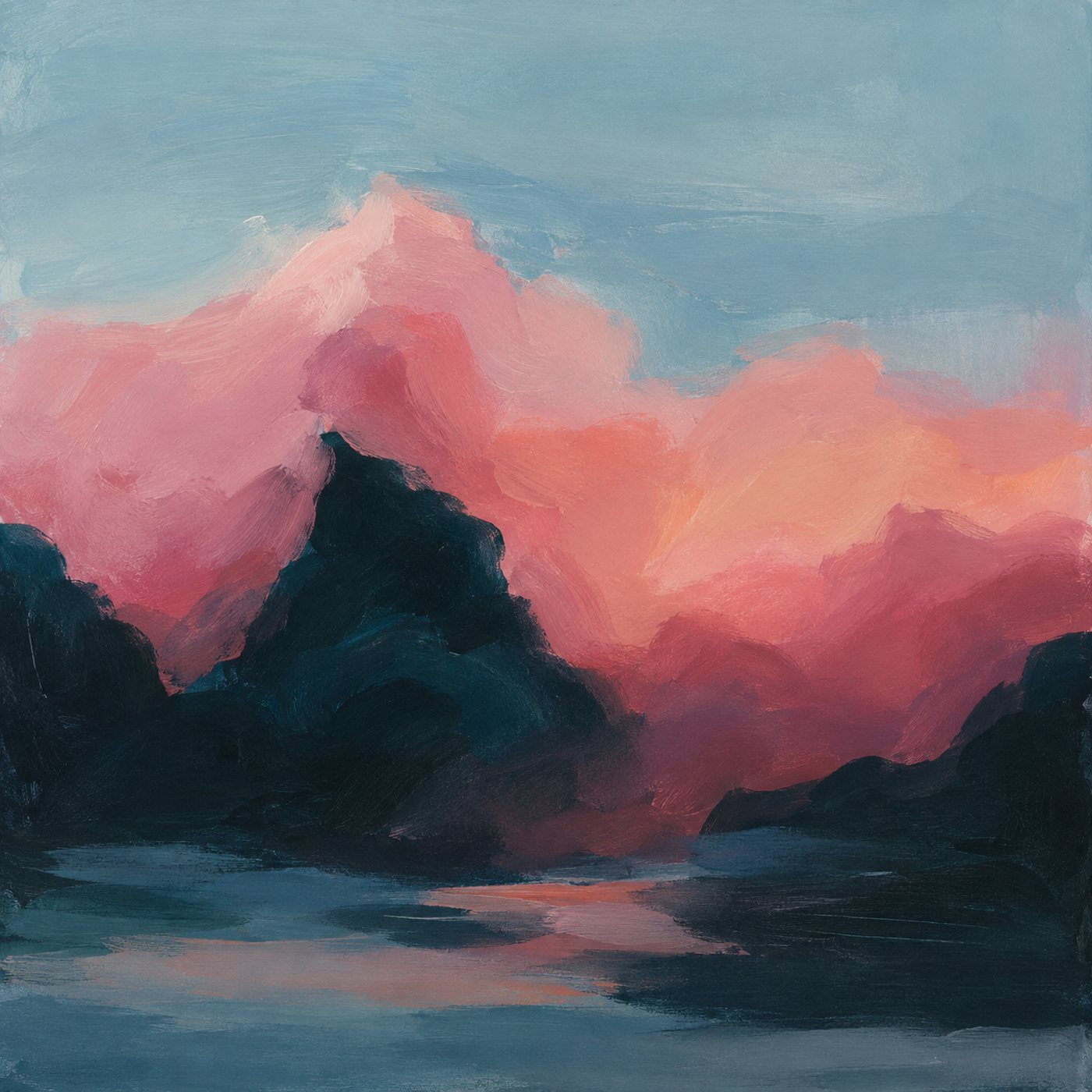 Low Cloud, First Light, limited edition print
